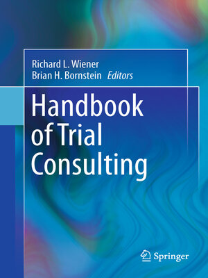 cover image of Handbook of Trial Consulting